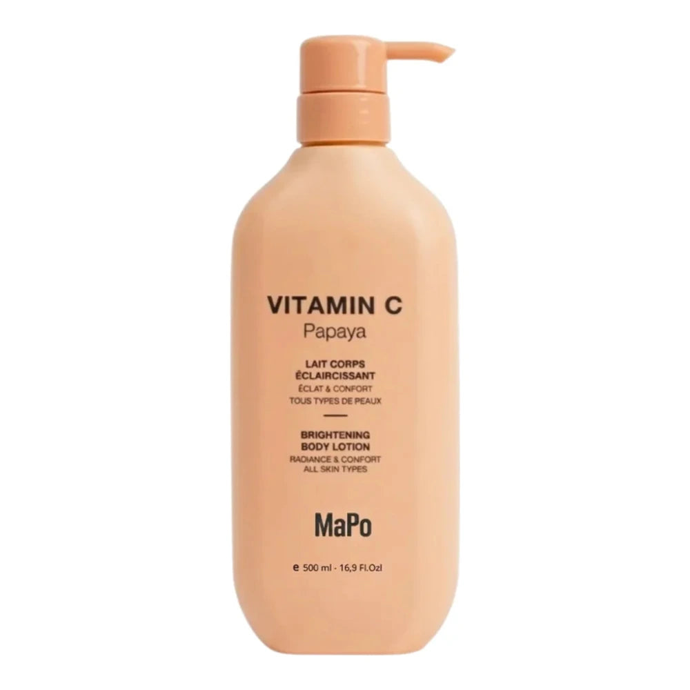 MAPO lait corps éclaircissant Vitamin C 500 ml – flacon pompe