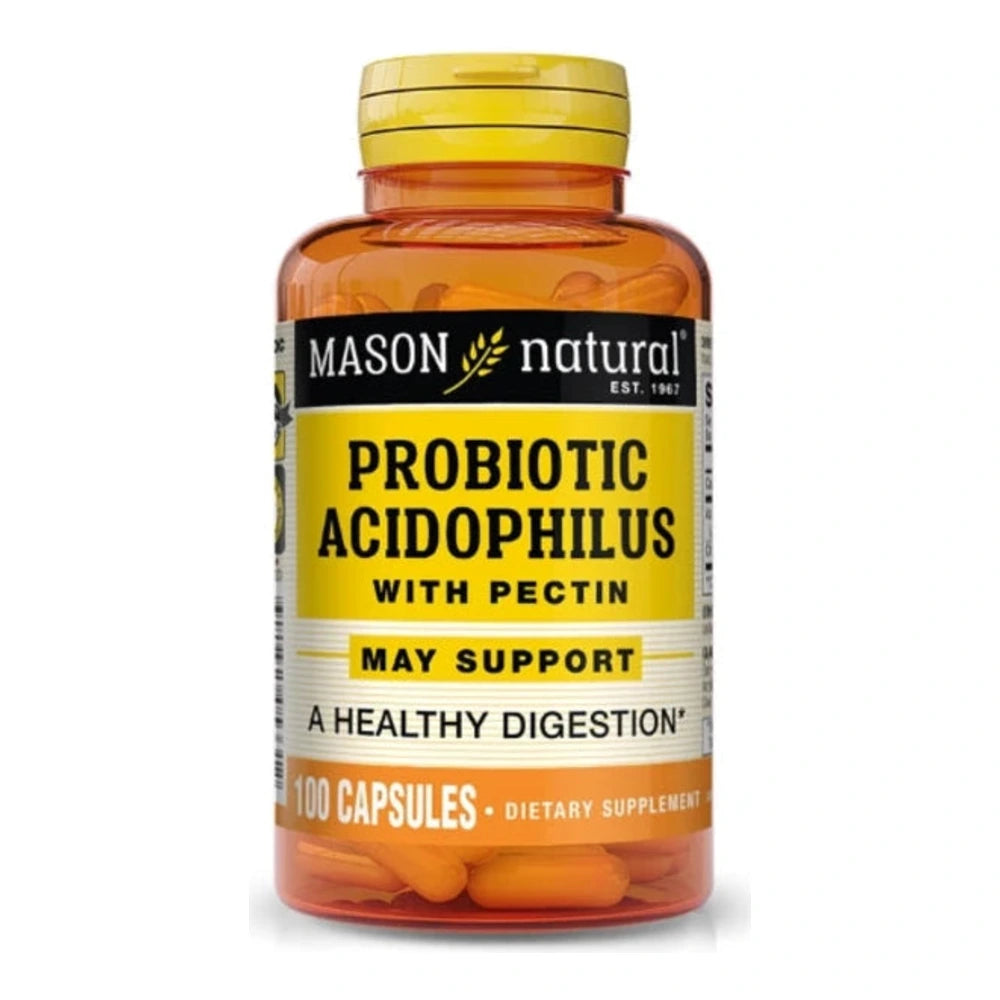 Mason Natural Probiotic Acidophilus 100 capsules – flacon