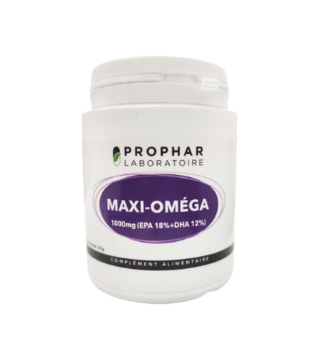 Prophar Maxi Omega 3 18/12 – 100 Cápsulas