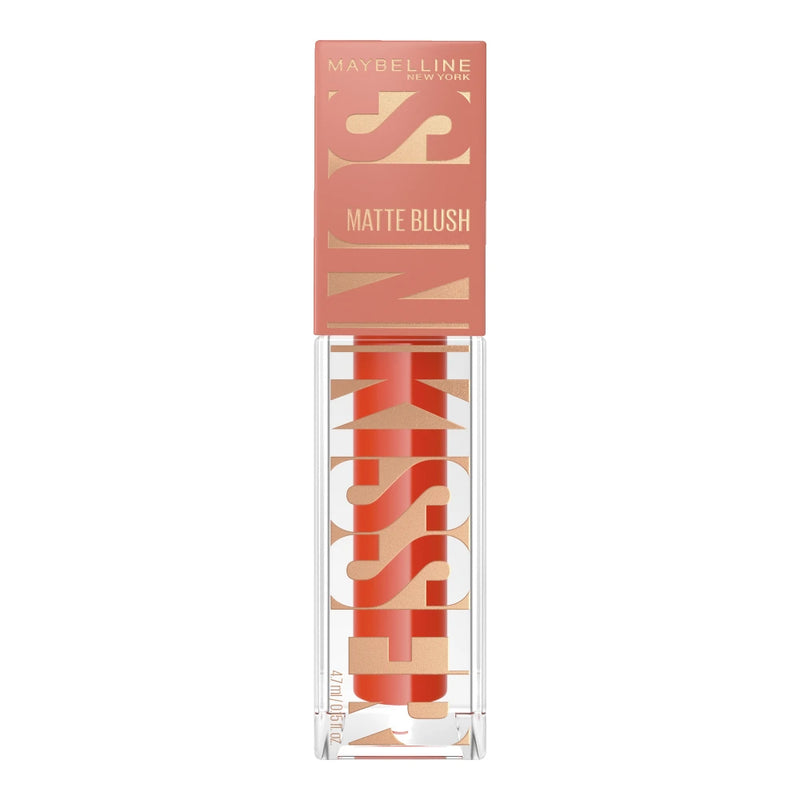 ميبلين Sunkisser أحمر خدود سائل مطفي 35 Spritzy Orange