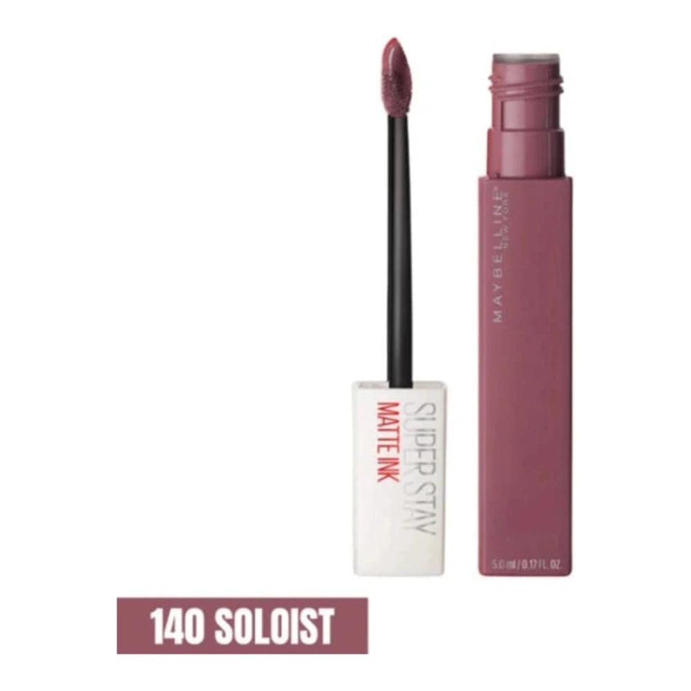Maybelline Superstay Matte Ink Pinks Rouge à Lèvres Liquide Mat 140 Soloist