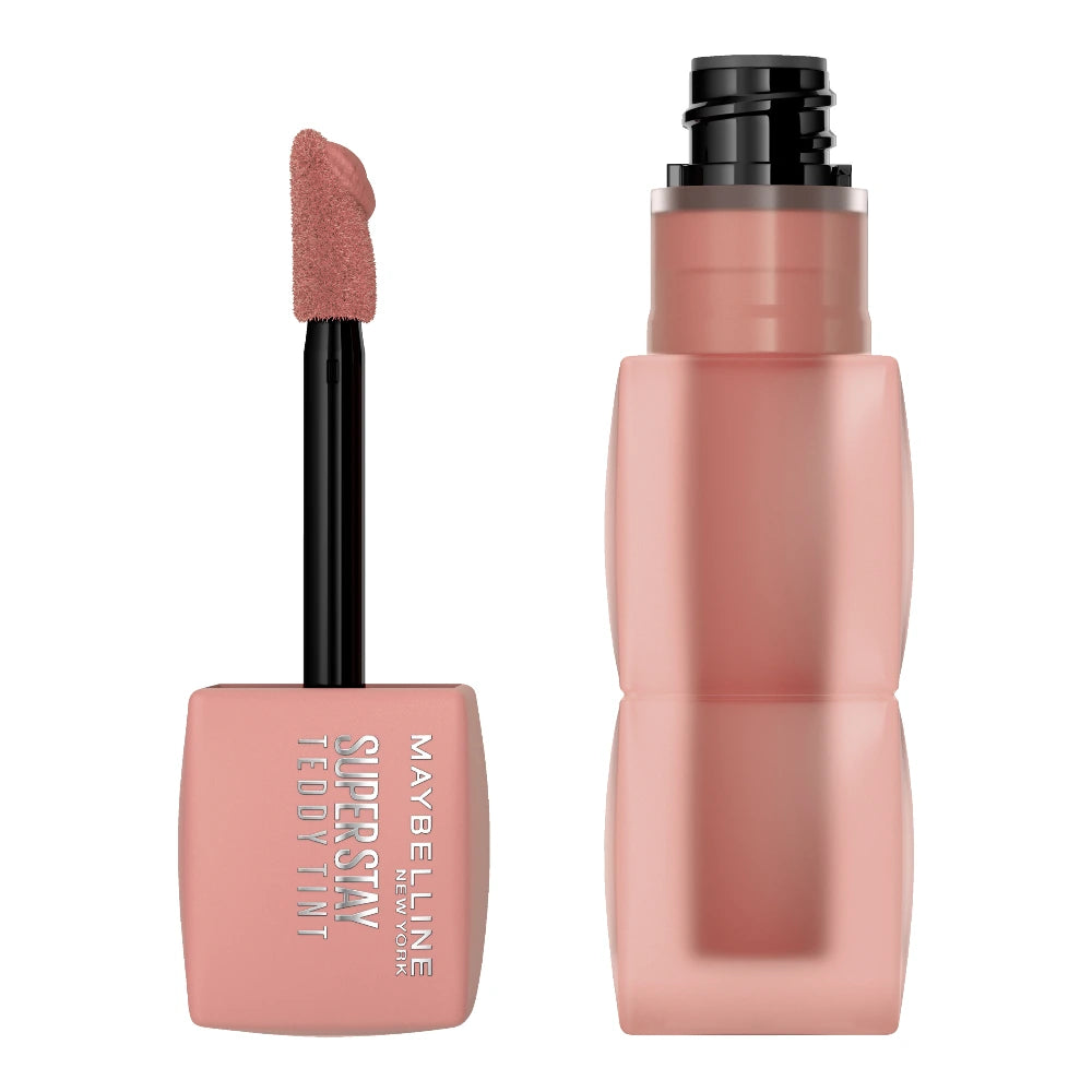 Maybelline SuperStay Teddy Tint Rouge à Lèvres Liquide 10 Current Mood – 5 ml