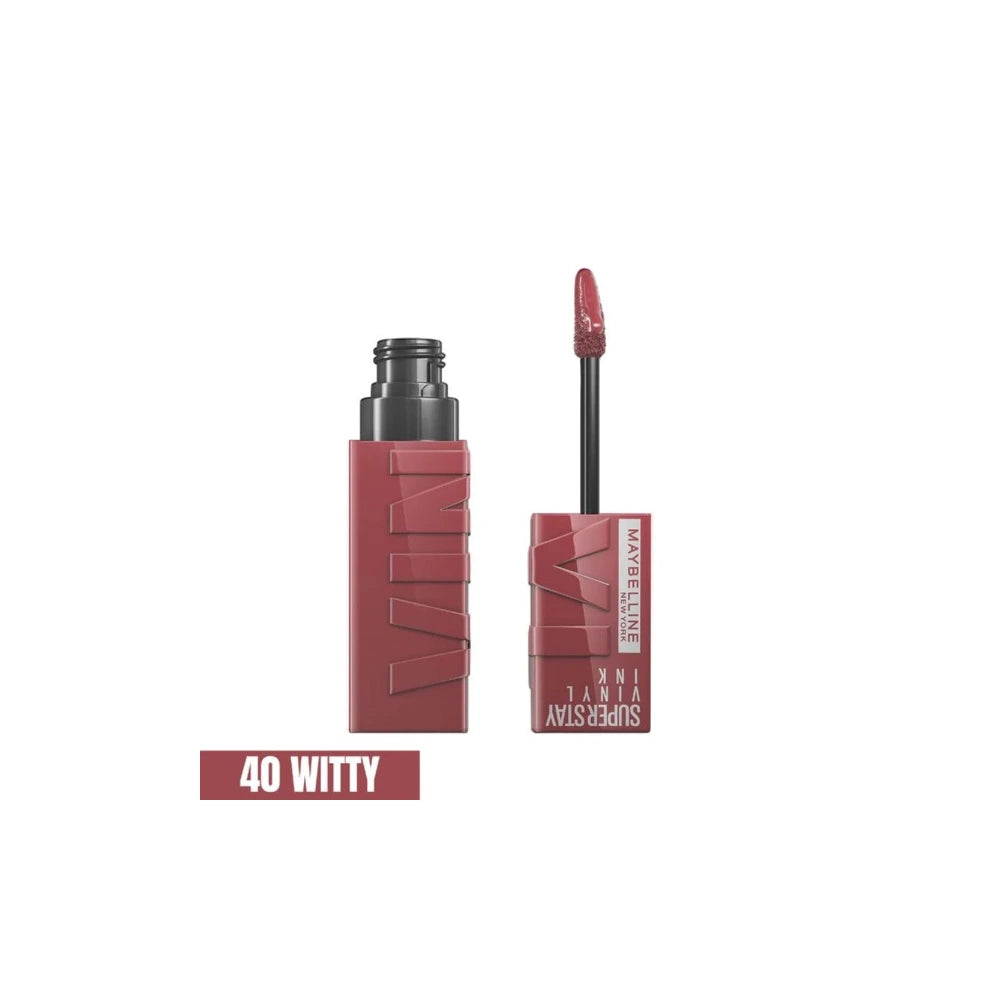 Maybelline SuperStay Vinyl Ink Rouge à Lèvres Liquide 40 Witty