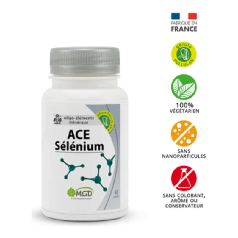 Mgd Nature Ace Selenium 60 gelules