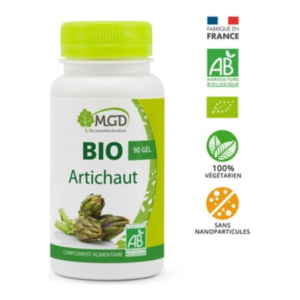 Mgd Nature Artichaut Bio - 90 Gélules