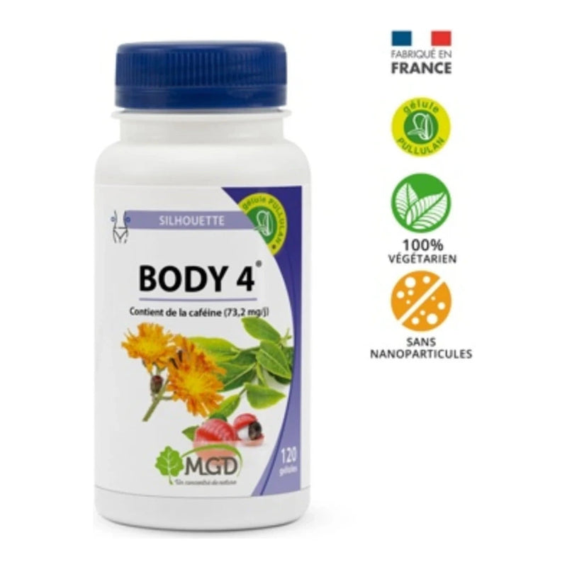 Mgd Nature Body 4 120 cápsulas