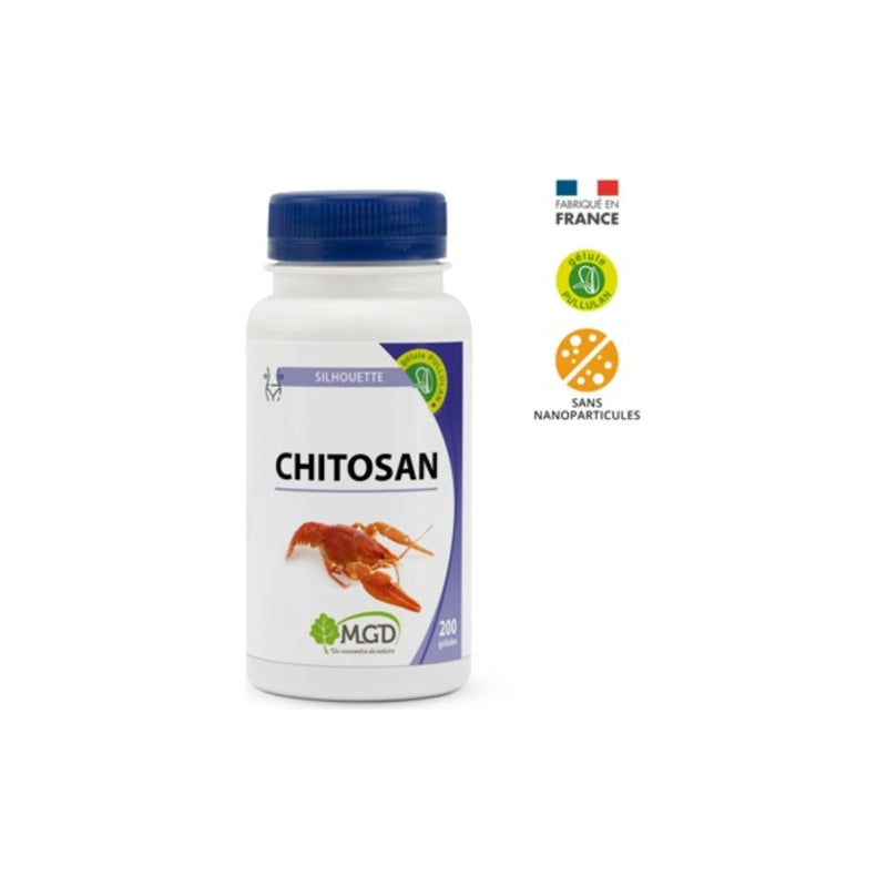 Mgd Nature Chitosan 200 cápsulas