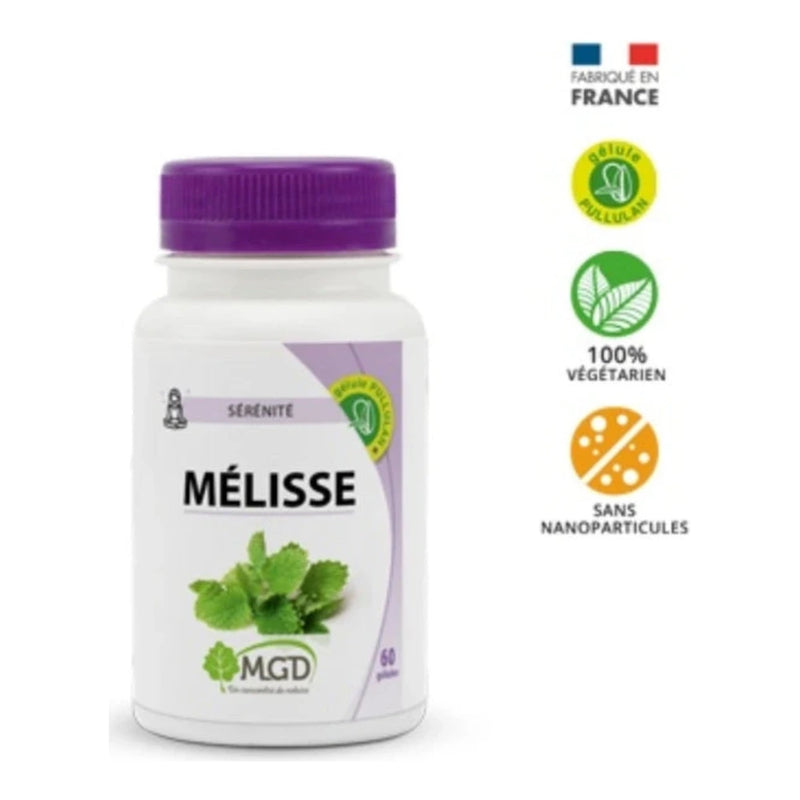 MGD Nature Lemon Balm – 60 Capsules