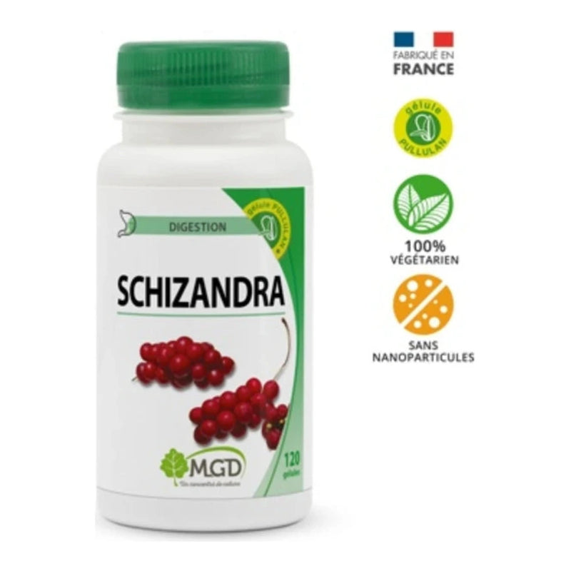 Mgd Nature Schizandra 120 Cápsulas