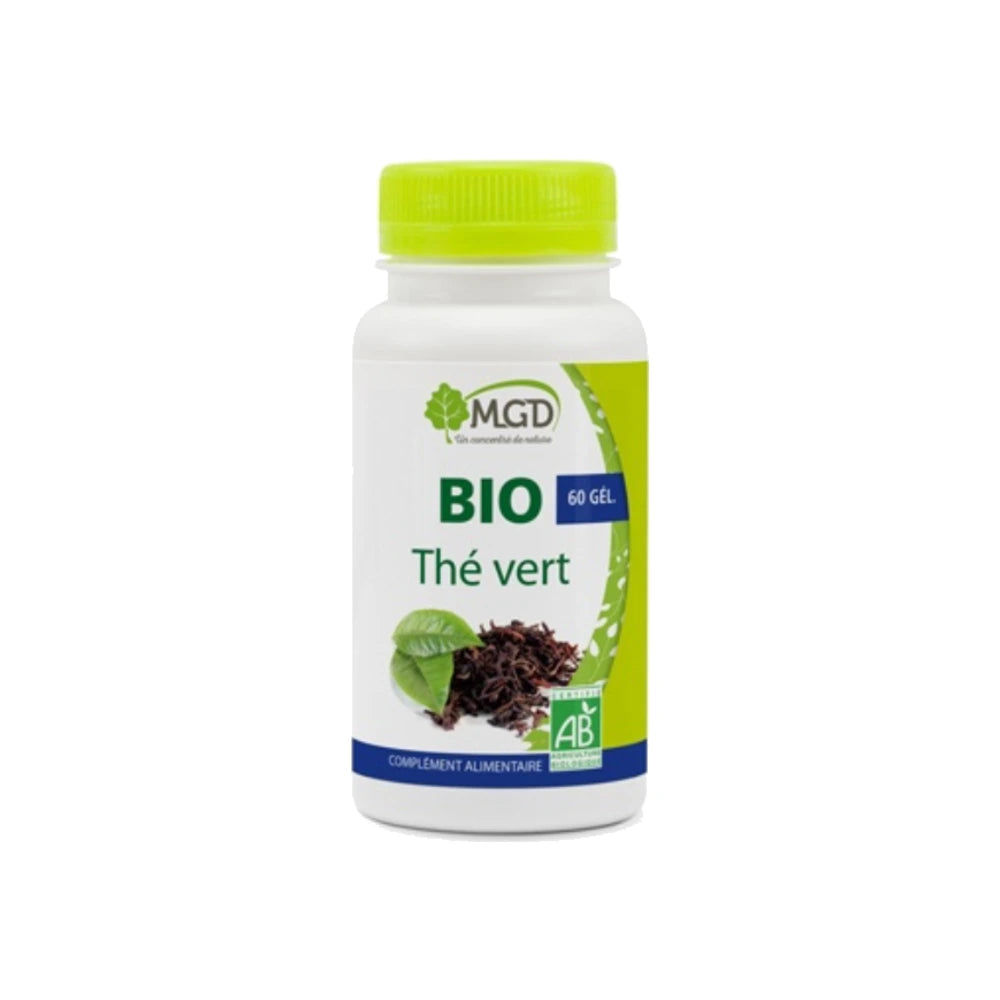 MGD Nature Thé Vert Bio 60 gélules