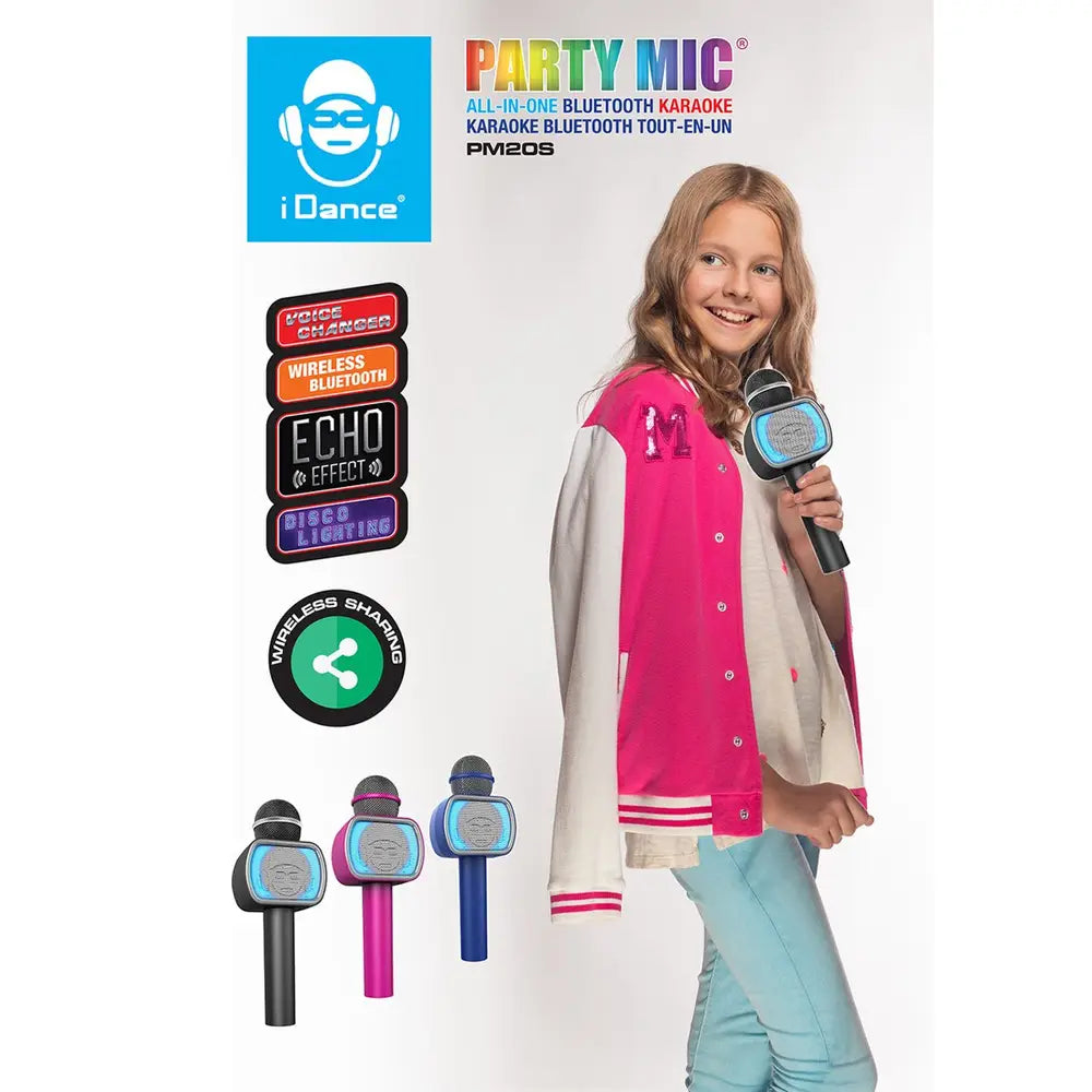 iDance Bluetooth Karaoke Microphone PM20