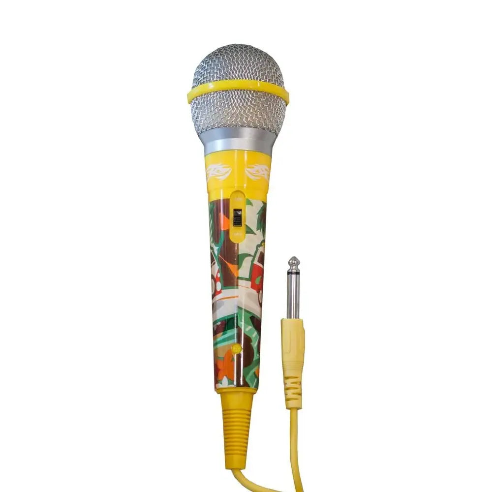 iDance Microphone Filaire CLM6 - Jaune