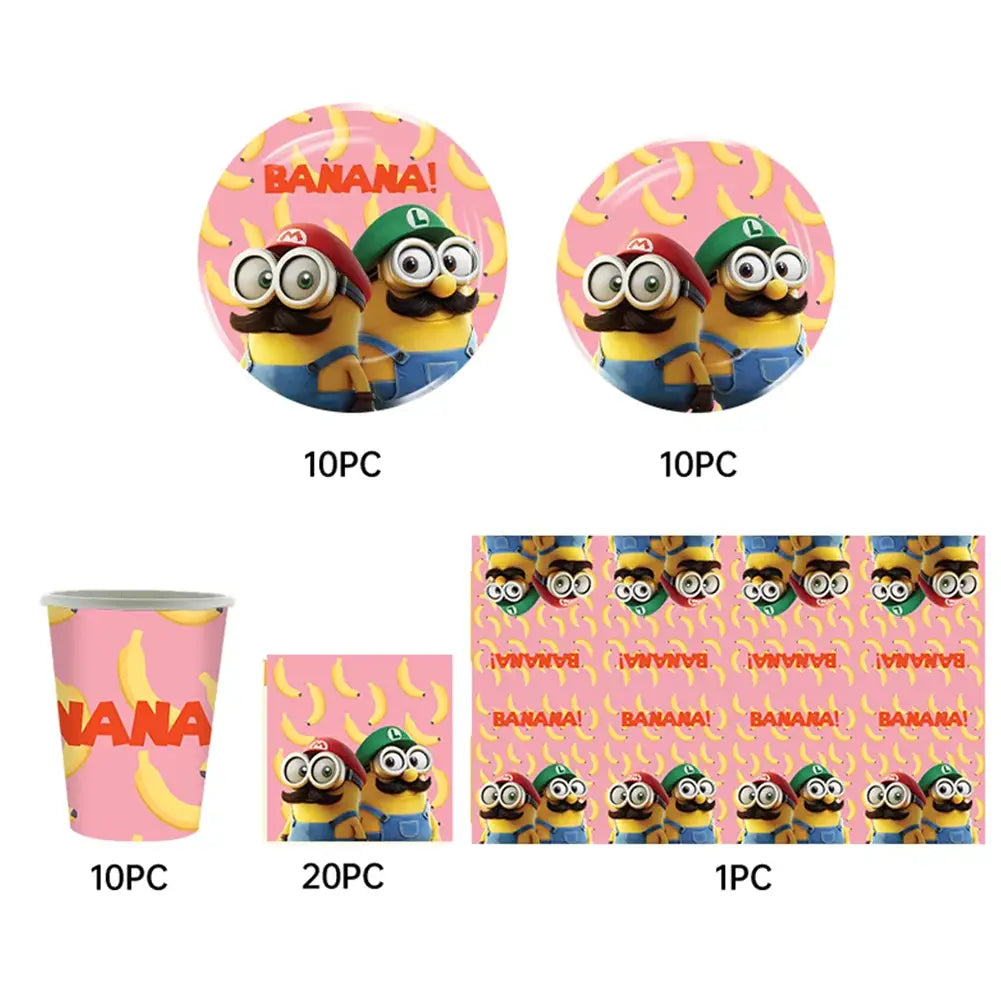 51 Piece Birthday Pack – Minions