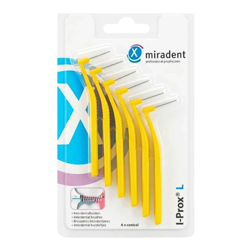 فرشاة ما بين الأسنان Miradent I-Prox L أصفر 630211