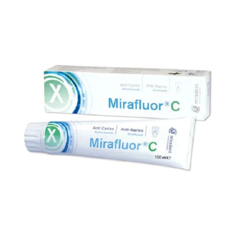معجون أسنان Miradent Mirafluor – 100 مل