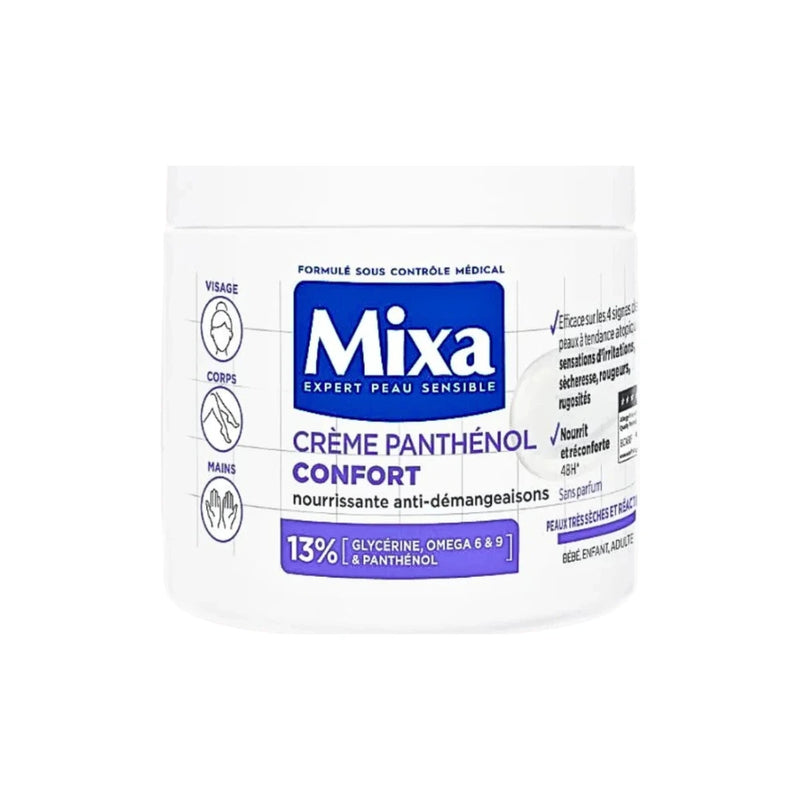 Mixa Crème Panthénol Confort – 400 ml