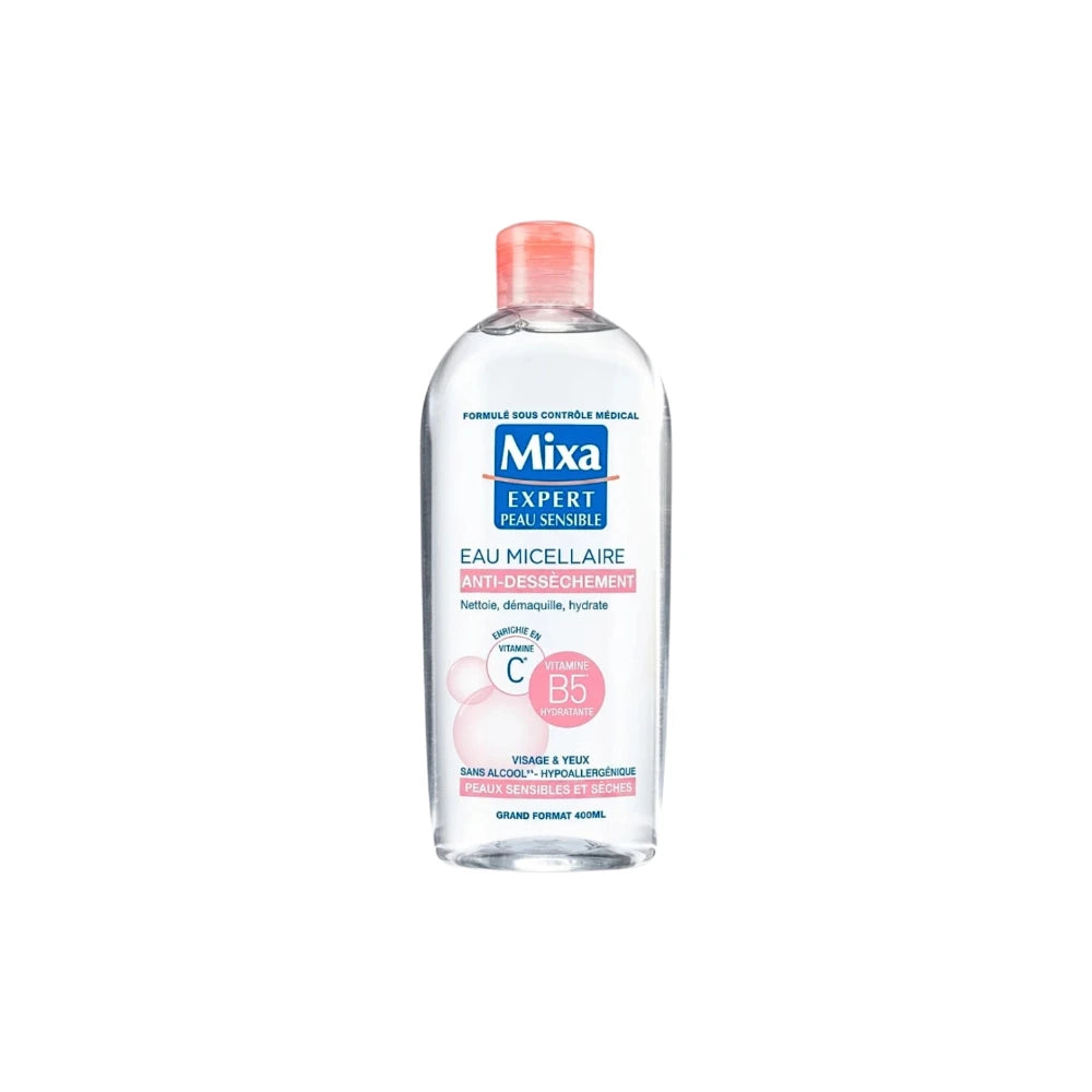 Mixa Eau Micellaire Physiologique Peaux Sensible & Seche 400ml
