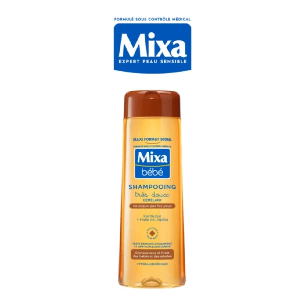 MIXA Shampooing Démêlant Très Doux Karité 300ml