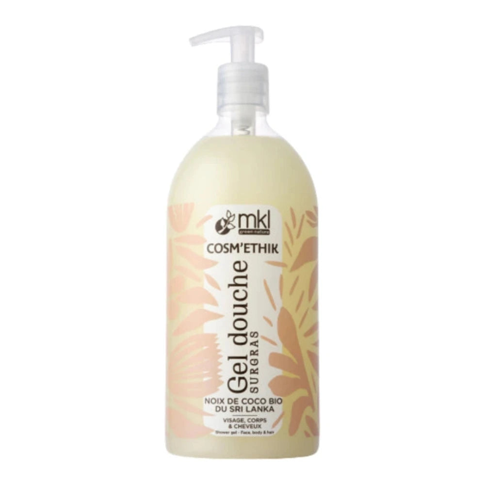 MKL Cosm'ethik gel douche noix de coco bio 1 L – flacon