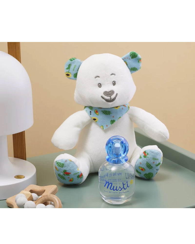 Offre : Mustela Eau de soin Parfumée Musti + Peluche- 50ml