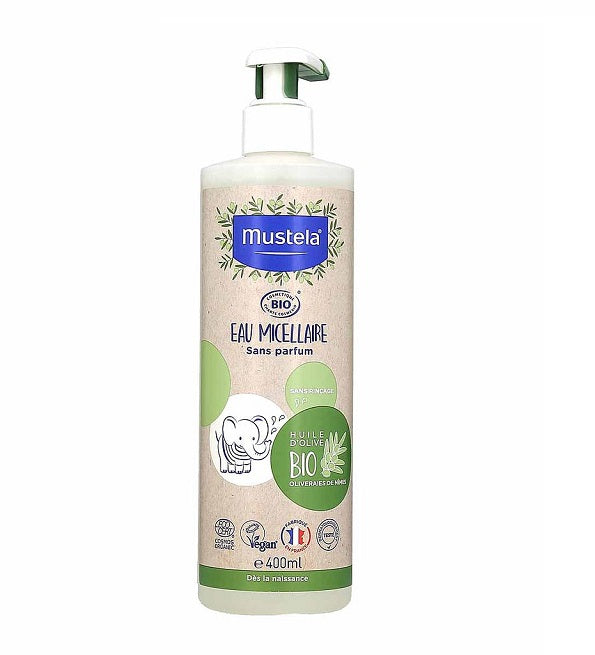MUSTELA BIO Gel Limpiador Cuerpo y Cabello 400ml