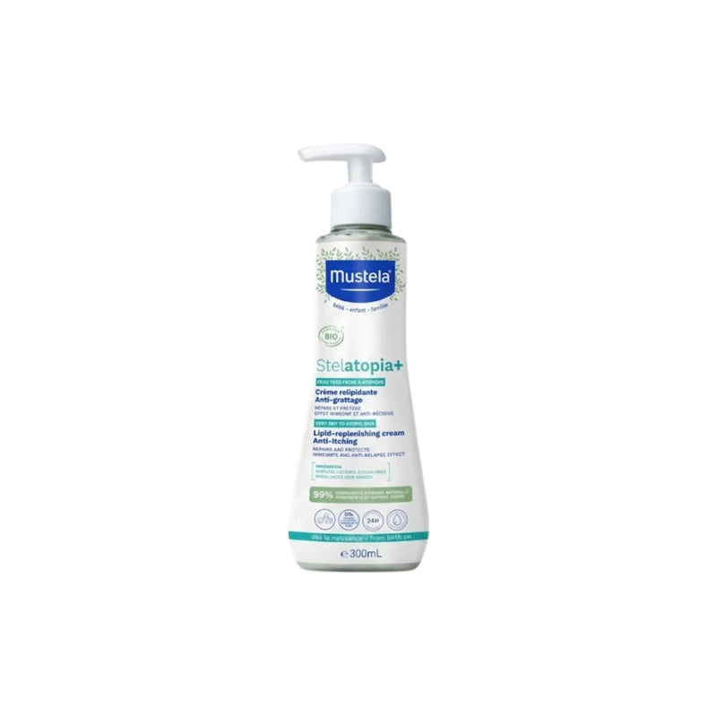 Mustela Stelatopia+ Crème Relipidante Anti-Grattage Bio - 300ml