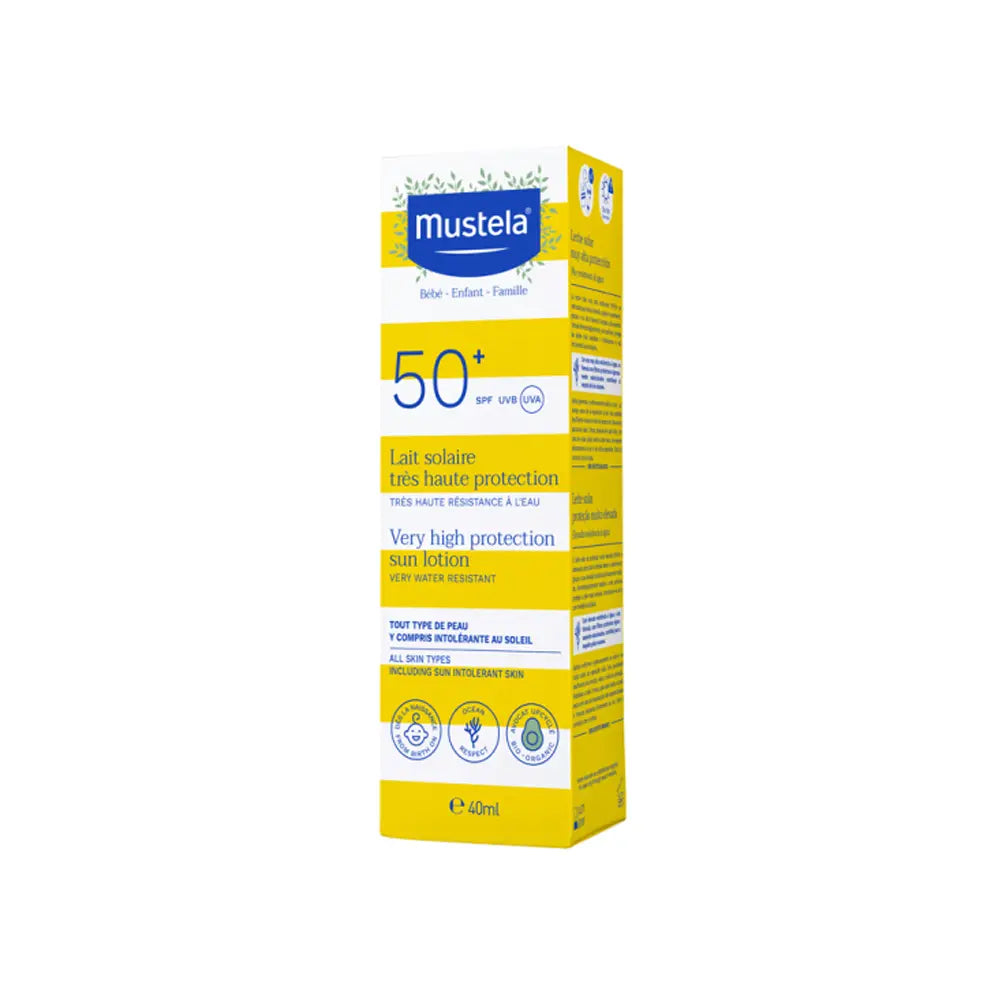 Mustela Very High Protection Sun Lotion 0M+ SPF 50+ - 40ml