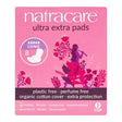 Natracare serviettes ultra extra long bio – paquet de 8