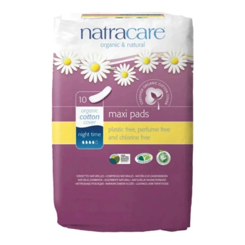 Natracare Ultra Long+ Pads - 10 Pieces