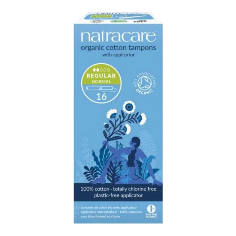 Natracare Regular Applicator Tampons - 16 Pack