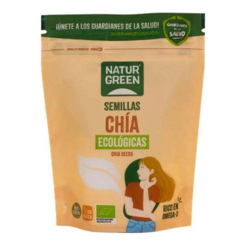 NATUR GREEN GRAINES DE CHIA 200G