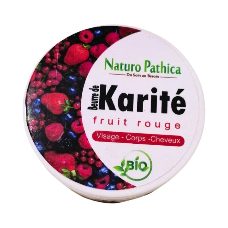 Naturo Pathica Beurre de Karite Fruit Rouge 250gr