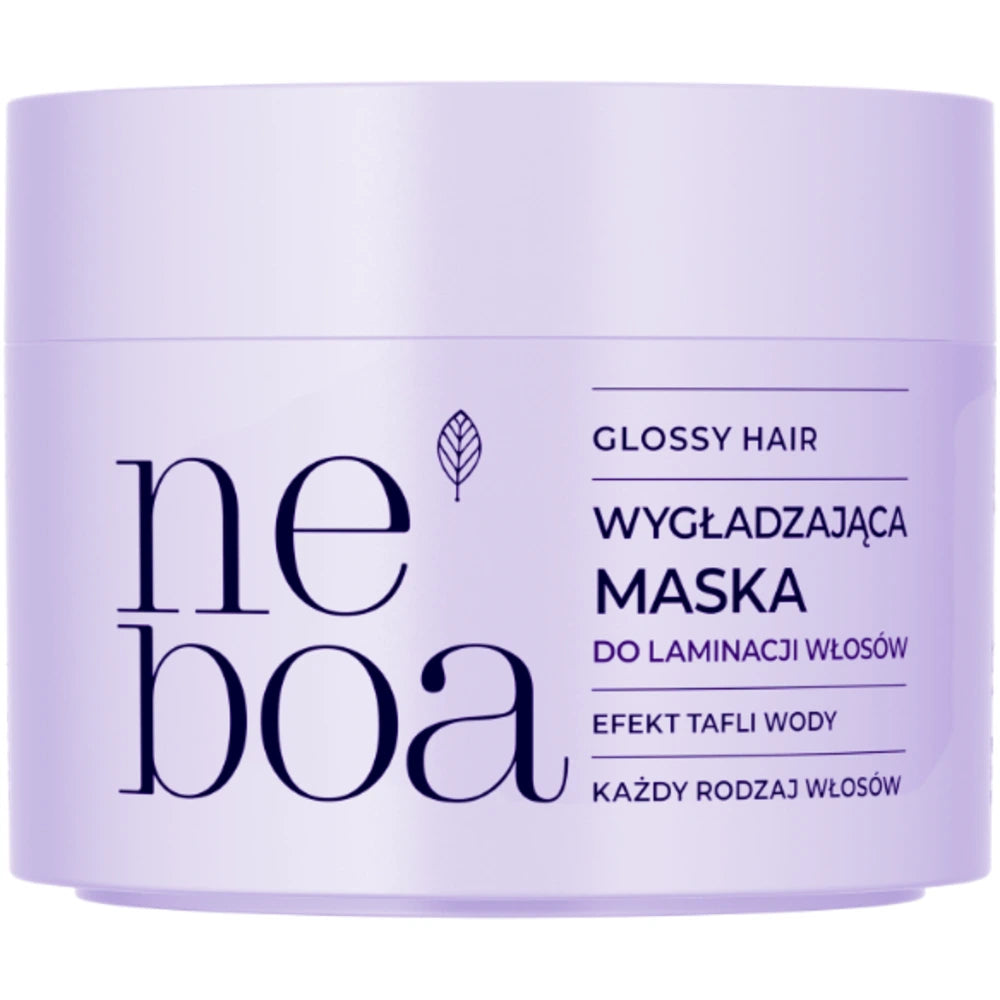 Neboa Masque lissant Glossy Hair 300 ml – pot