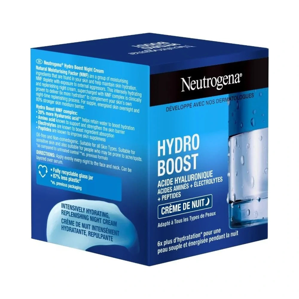Neutrogena Hydro Boost Crème de Nuit 50 ml – boîte