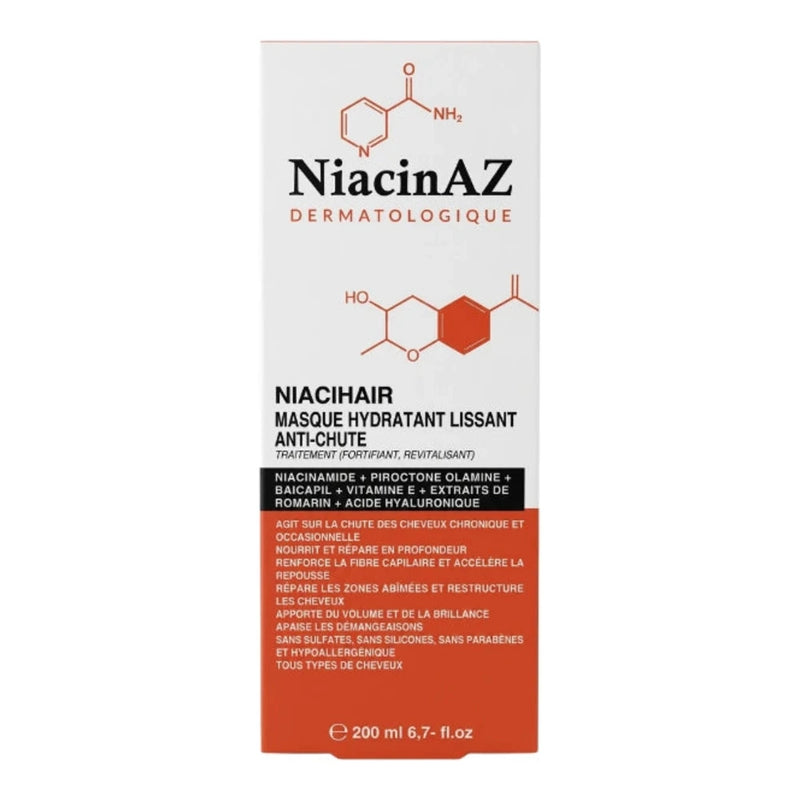 Niacinaz Niacihair Moisturising Smoothing Anti-Hair Loss Mask 200ML