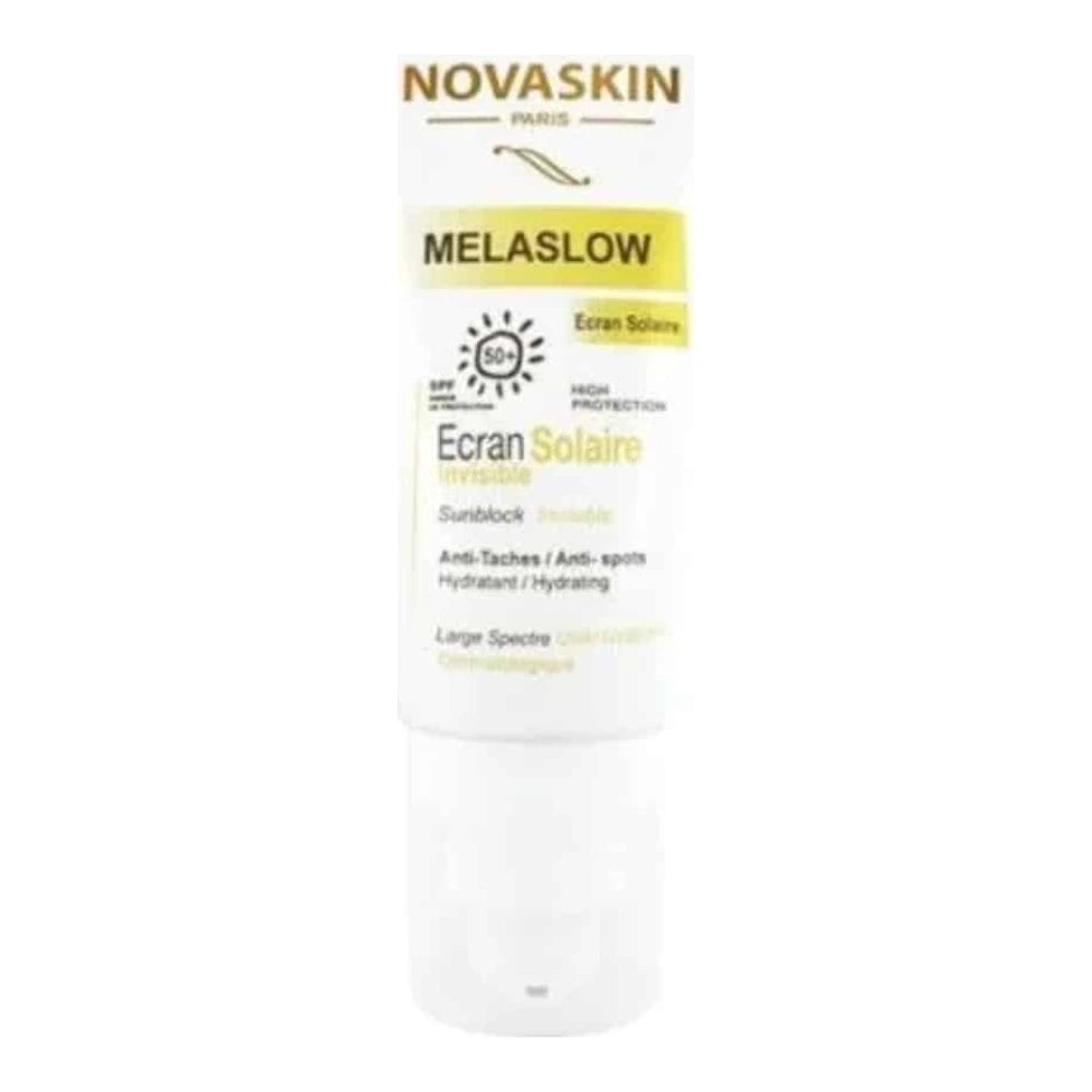 Novaskin Melaslow Écran Invisible SPF50+ 50 ml – flacon