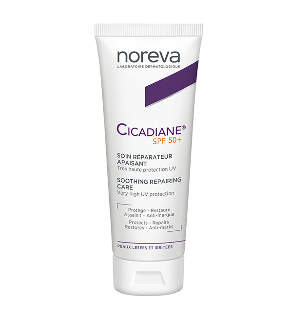 Noreva Cicadiane Protect Crème Réparatrice Photo-Protectrice spf 50+ - 40 ml