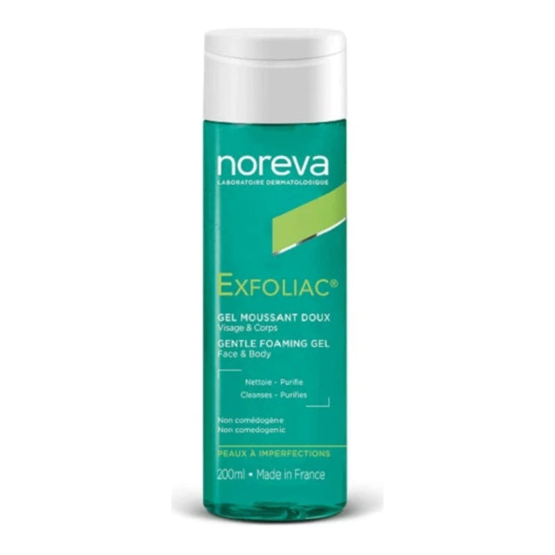 Noreva Exfoliac Gentle Foaming Gel – 200 ml