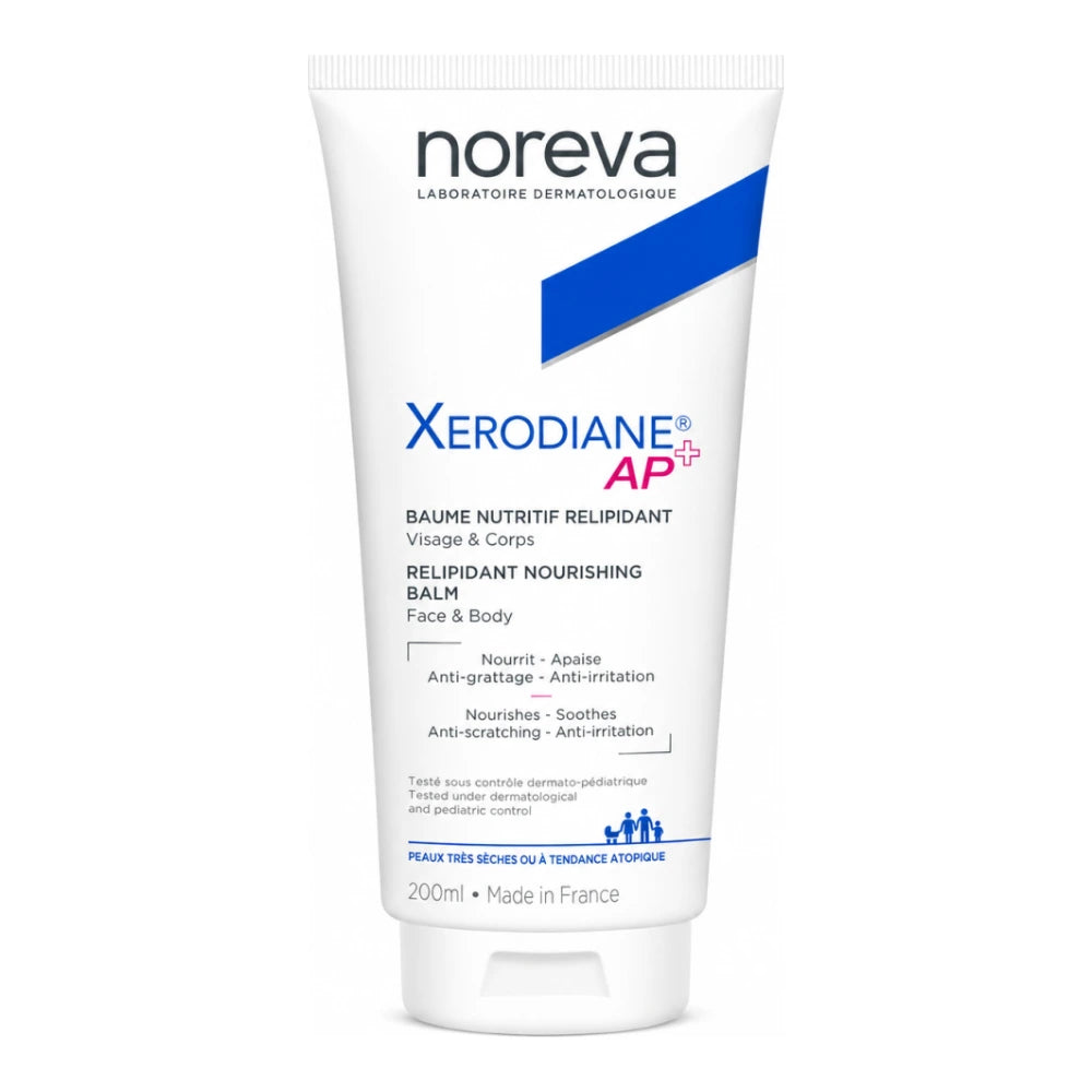 Tube Noreva Xerodiane AP+ Baume Nutritif Relipidant visage et corps 200 ml