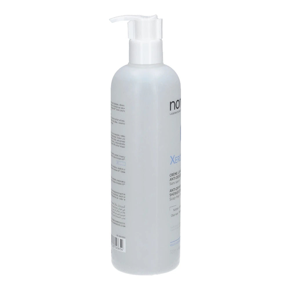 Flacon pompe Noreva Xerodiane AP+ Crème Lavante 500 ml, vue de côté