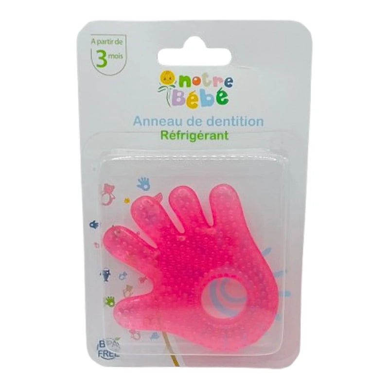 Notre Bébé Cooling Hand Teething Ring 3m+