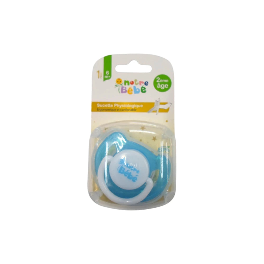 Notre Bébé Sucette Physiologique 2ème âge +6 mois