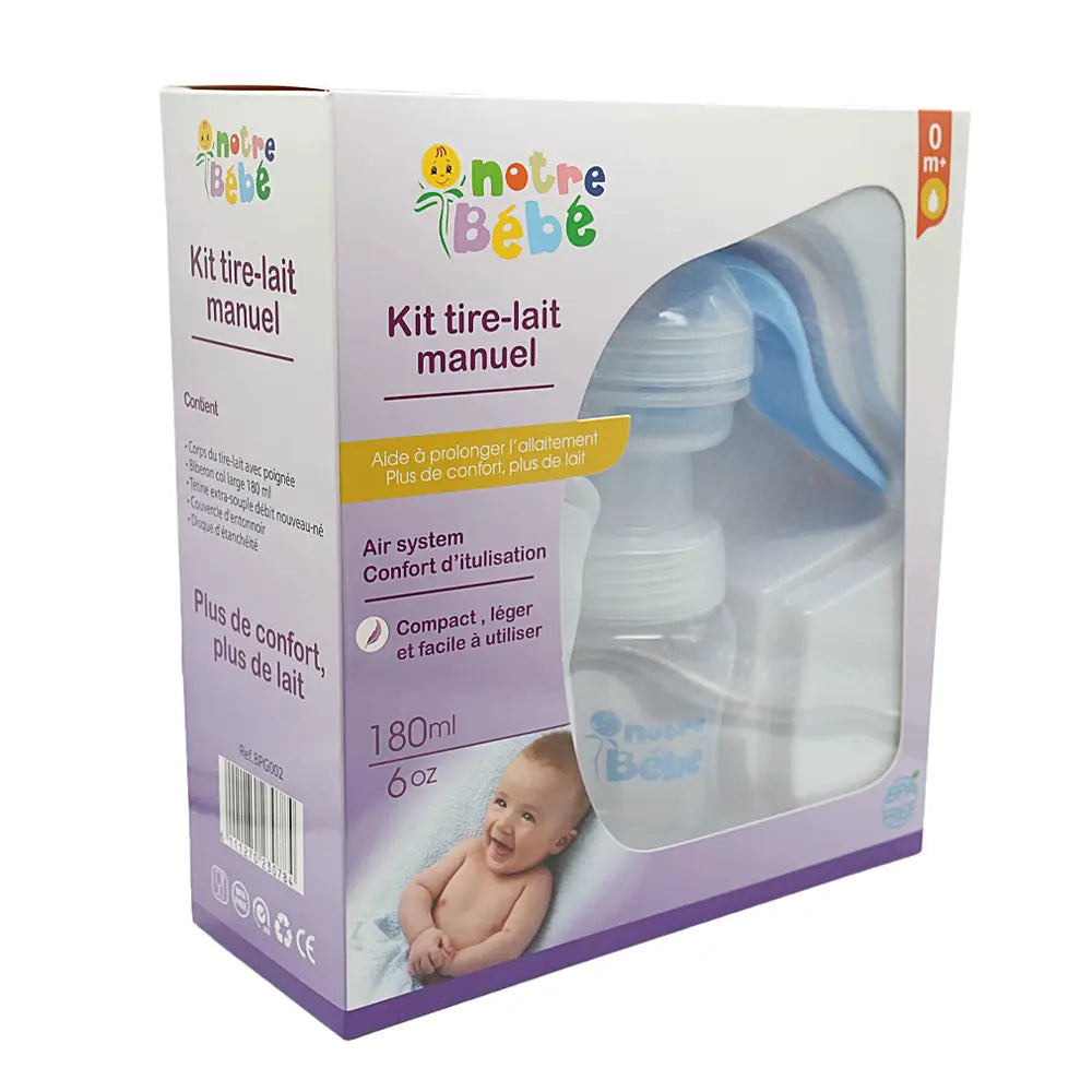 Our Baby Manual Breast Pump - Bleu