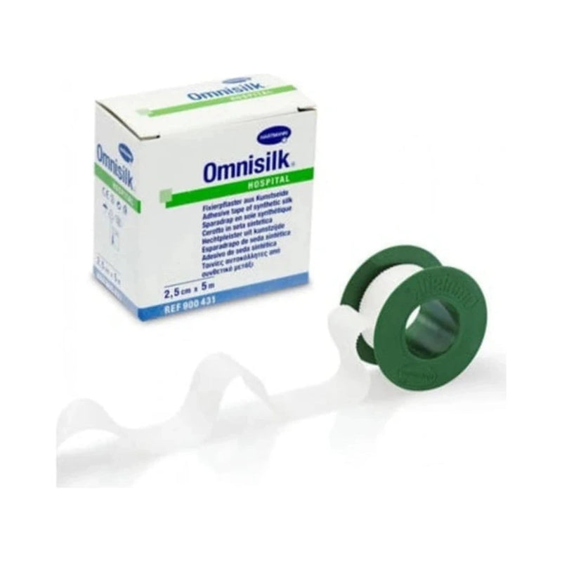 شريط لاصق Hartmann Omnisilk ‏2.5 سم × 5 م