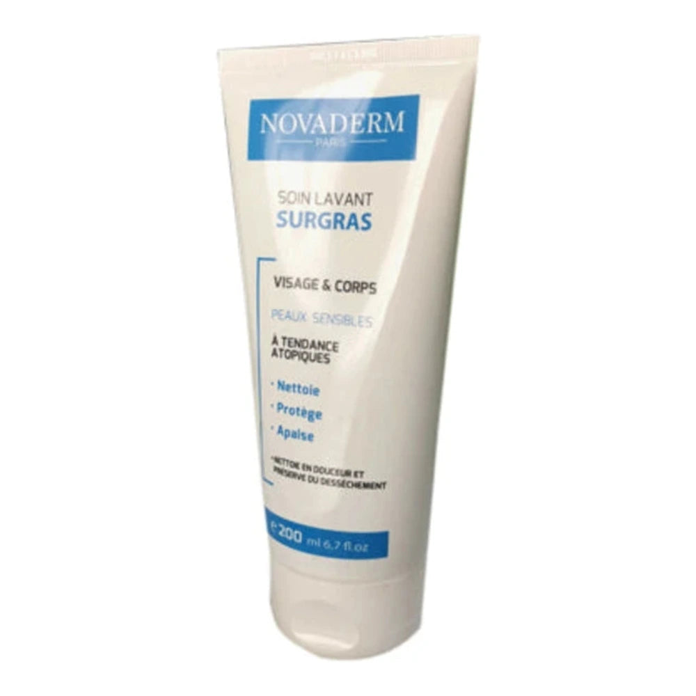 Novaderm Soin Lavant Surgras 200 ml