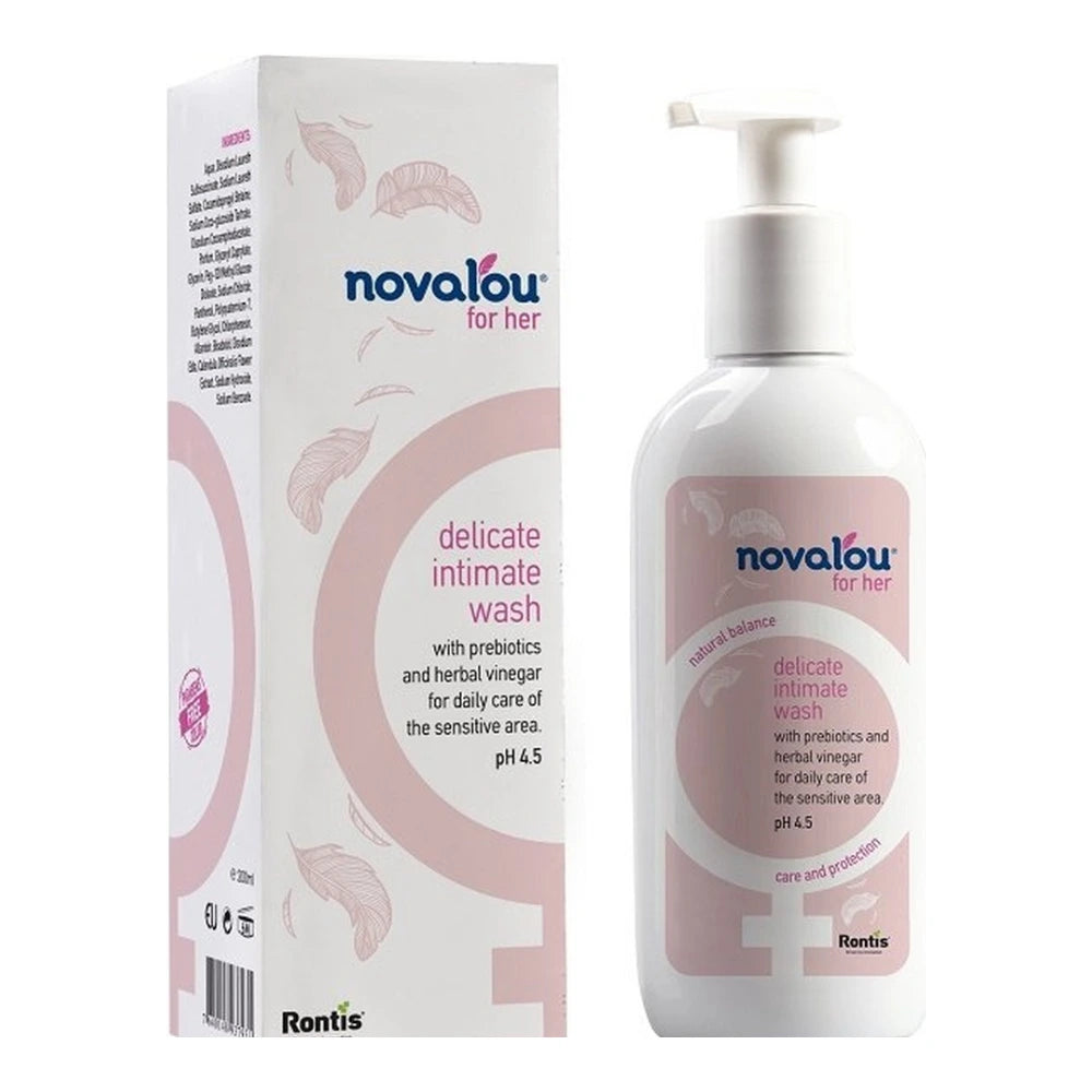 Novalou Gel Intime Doux pH 4,5 200 ml – flacon