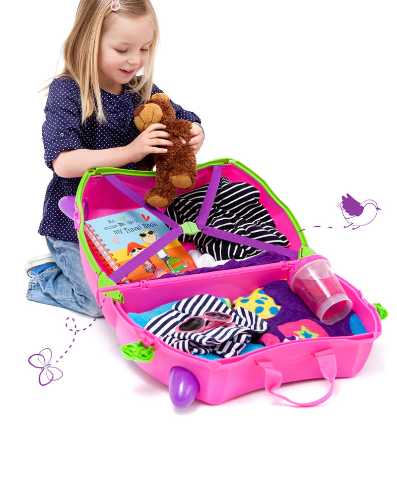 Valise de Voyage pour Enfant Trixie Trunki - Rose