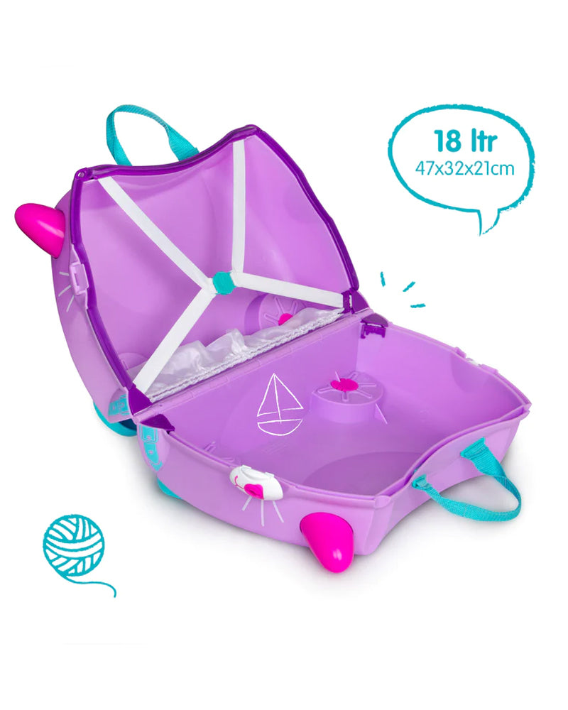 Valise de Voyage pour Enfant Cassie le Chat Trunki