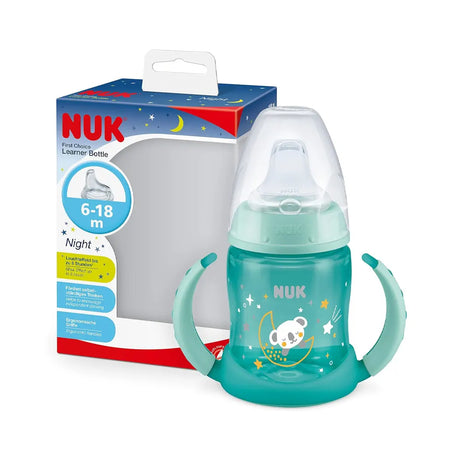 NUK Tasse d’Apprentissage avec Effet Lumineux 150 ml Vert - 6-18M