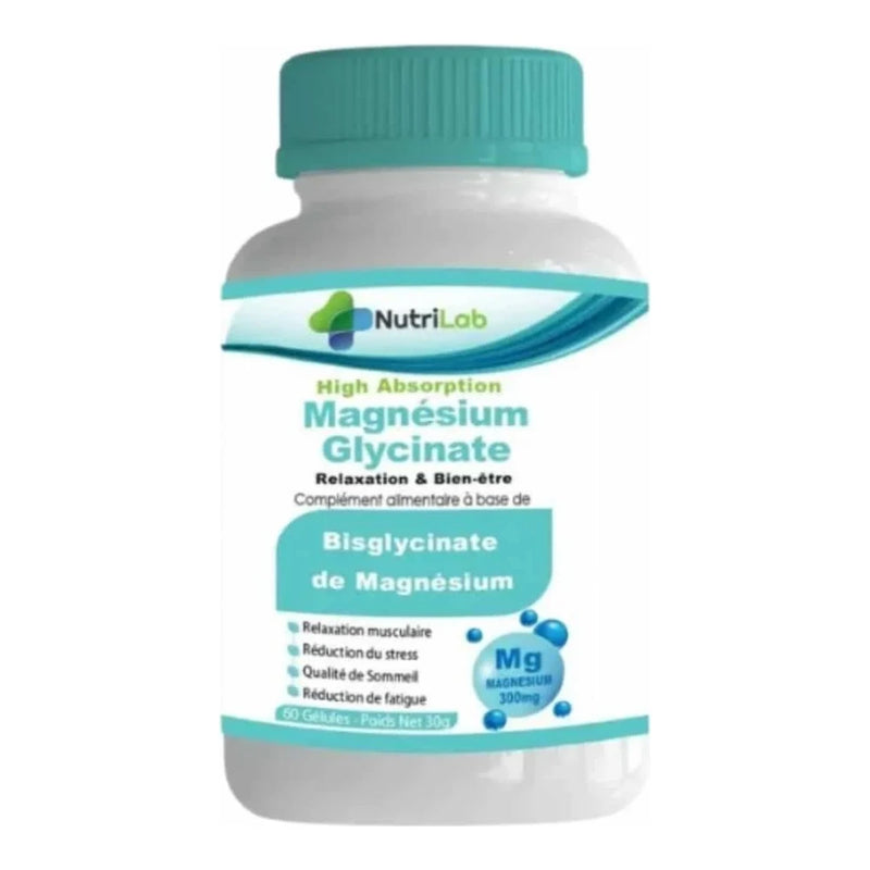 Nutrilab Magnesium Glycinate 300mg 60 Cápsulas
